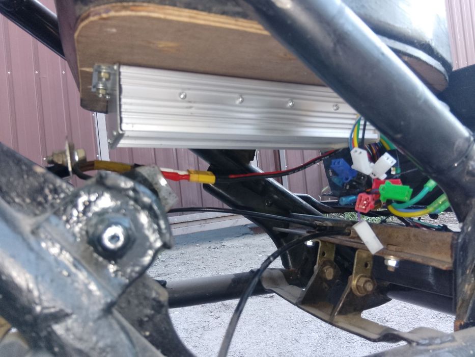 Продам самодельный электротрицикл