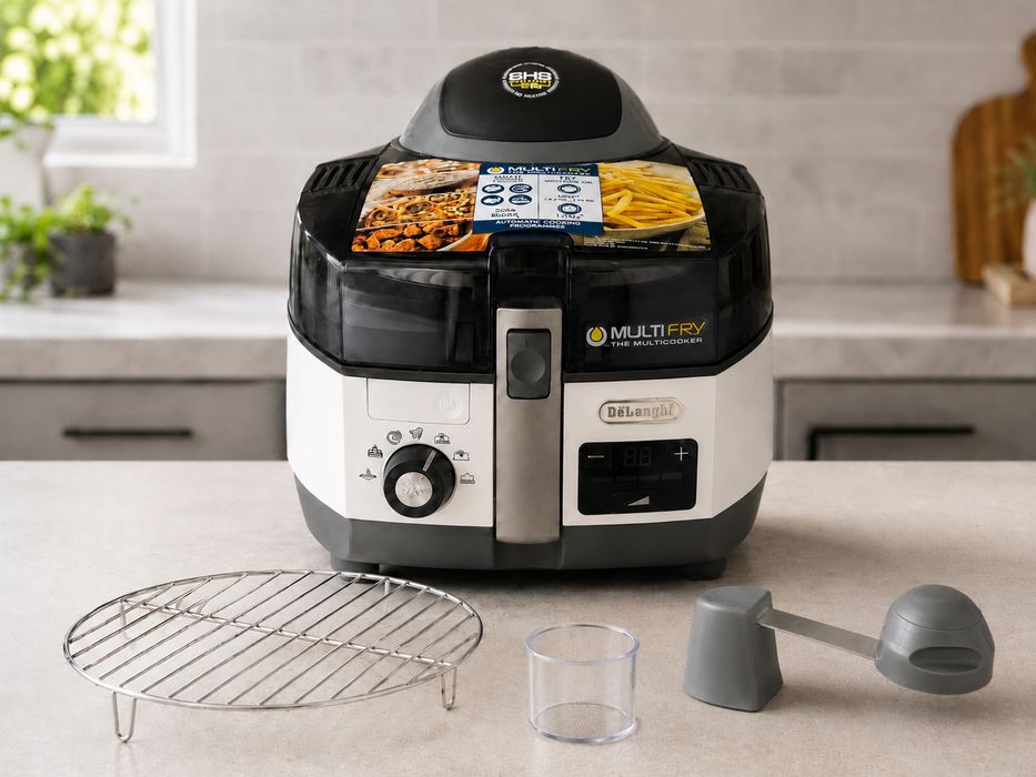 De’Longhi MultiFry Multicooker com acessórios
