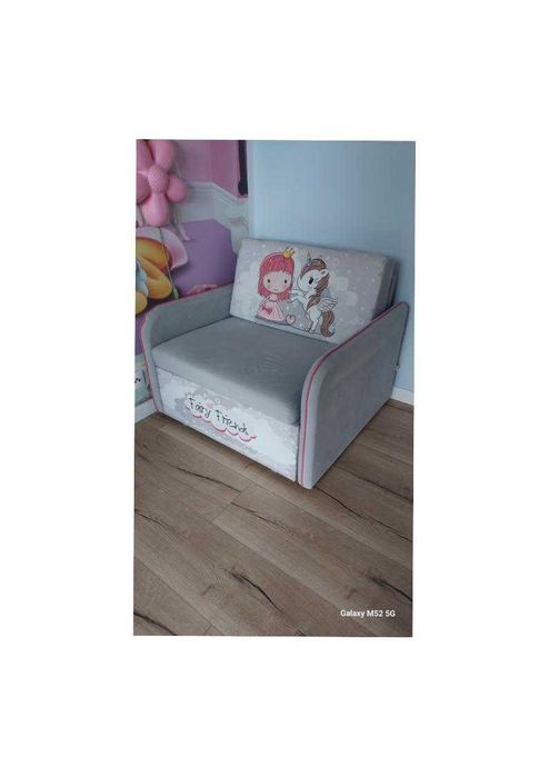 Sofa, 1-osobowa, rozkładana, FRIENDS