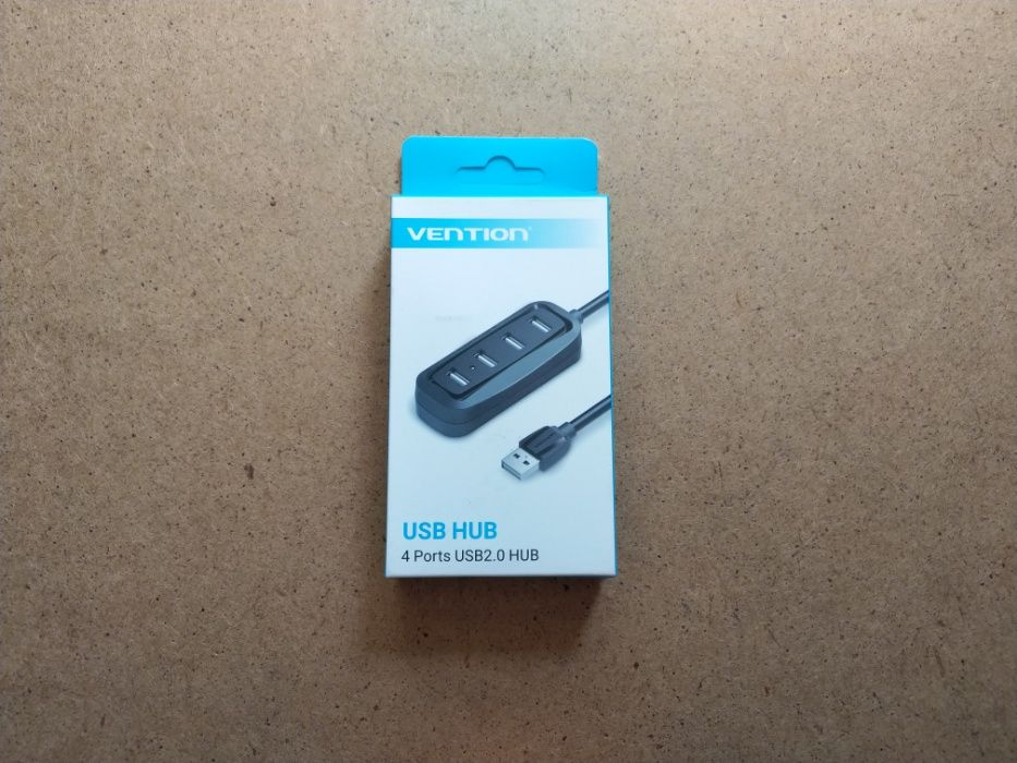 Vention качественный компактный фирменный USB hub хаб на 4 порта 15 см