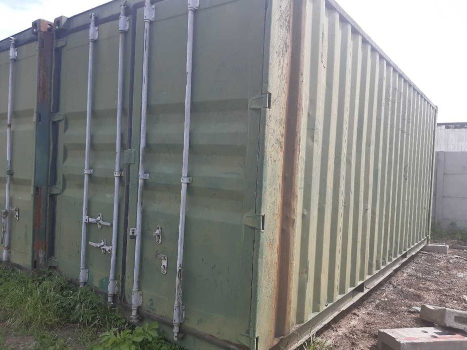 Kontener magazynowy 20' DV 6m / Poznań / zielony