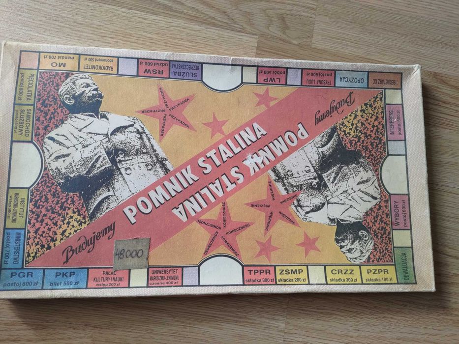 Gra planszowa Budujemy pomnik Stalina