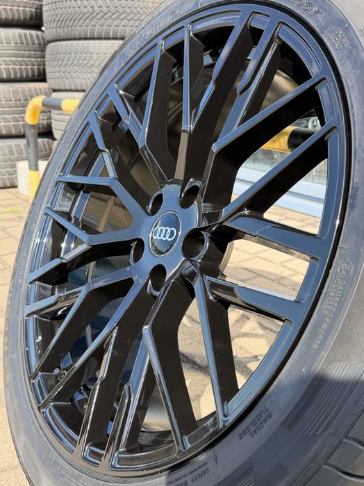Nowe koła zimowe 20 cali Audi A6 S6 A7 S7 Q3 SQ3 całe czarne połysk