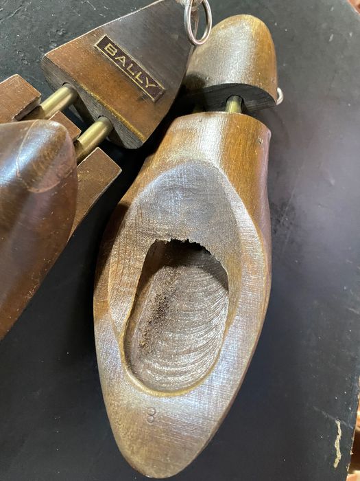 Sapato (forma) antiga em madeira