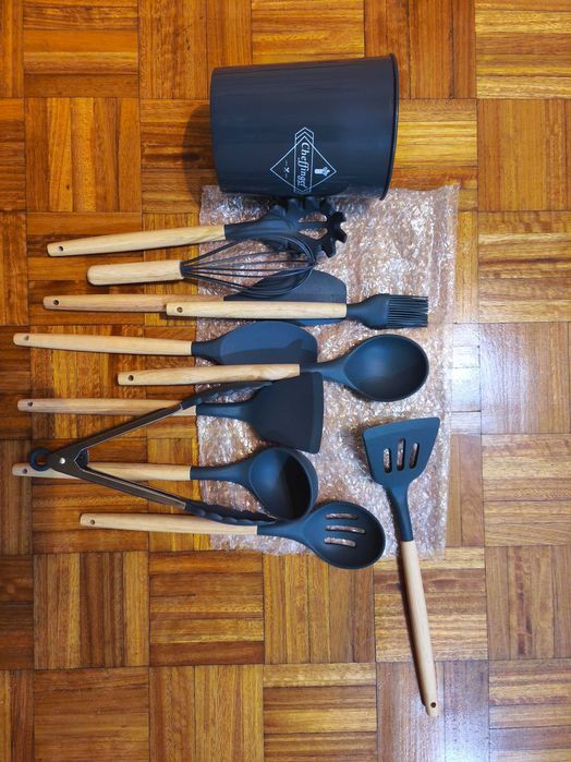 Conjunto Utensílios de Cozinha - 12 Peças