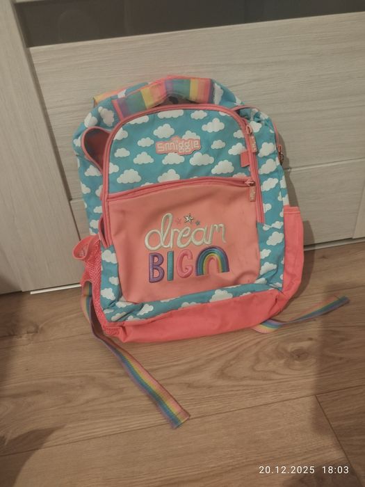 Plecak szkolny.smiggle.dla dziewczynki