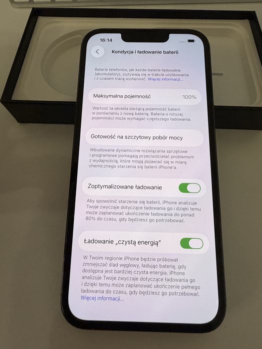 # iPhone 13 Pro 128gb Sierra Blue Idealny Bateria 100%
