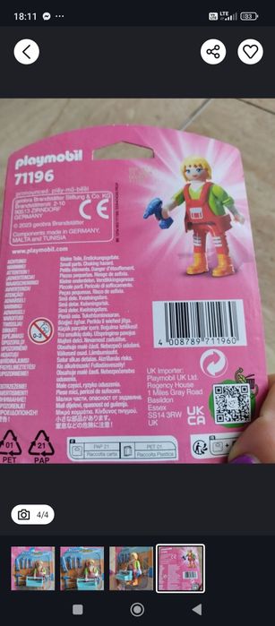 Pleymobil figurki zabawka prezent