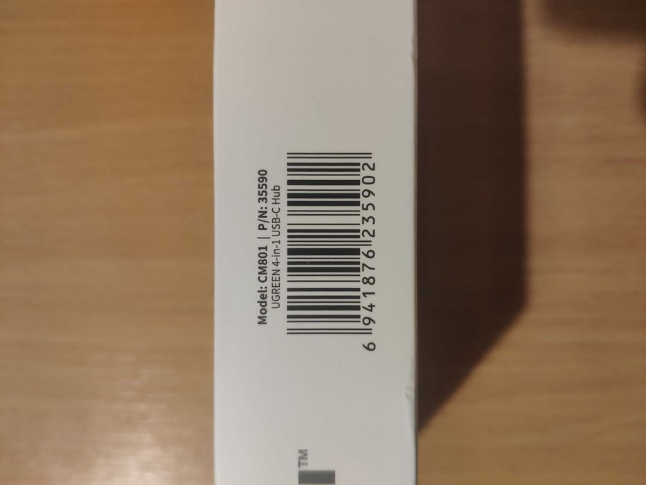 Док-станція 4 in 1 UGREEN CM801 HDMI-4K 60Hz PD-100W