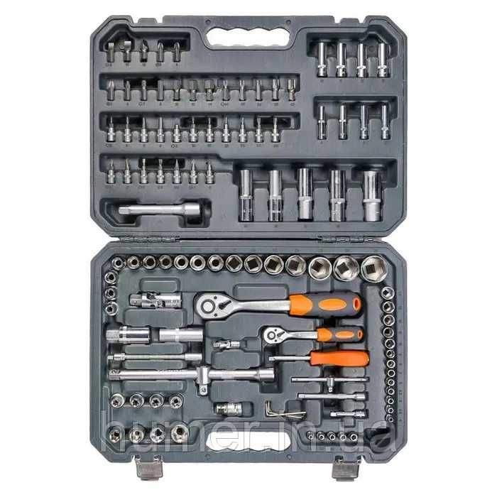 Набір інструментів автомобільний AIRLINE 108 елементів 1/2 & 1/4 в кейсі