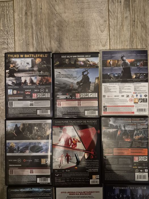 Zestaw gier PC dla kolekcjonera