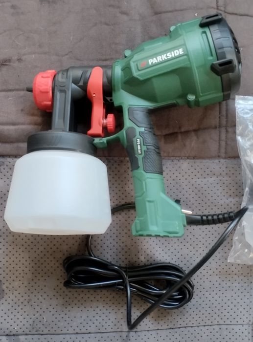 Pistola de pintura eléctrica Parkside nova
