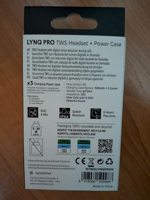 Auriculares linqpro