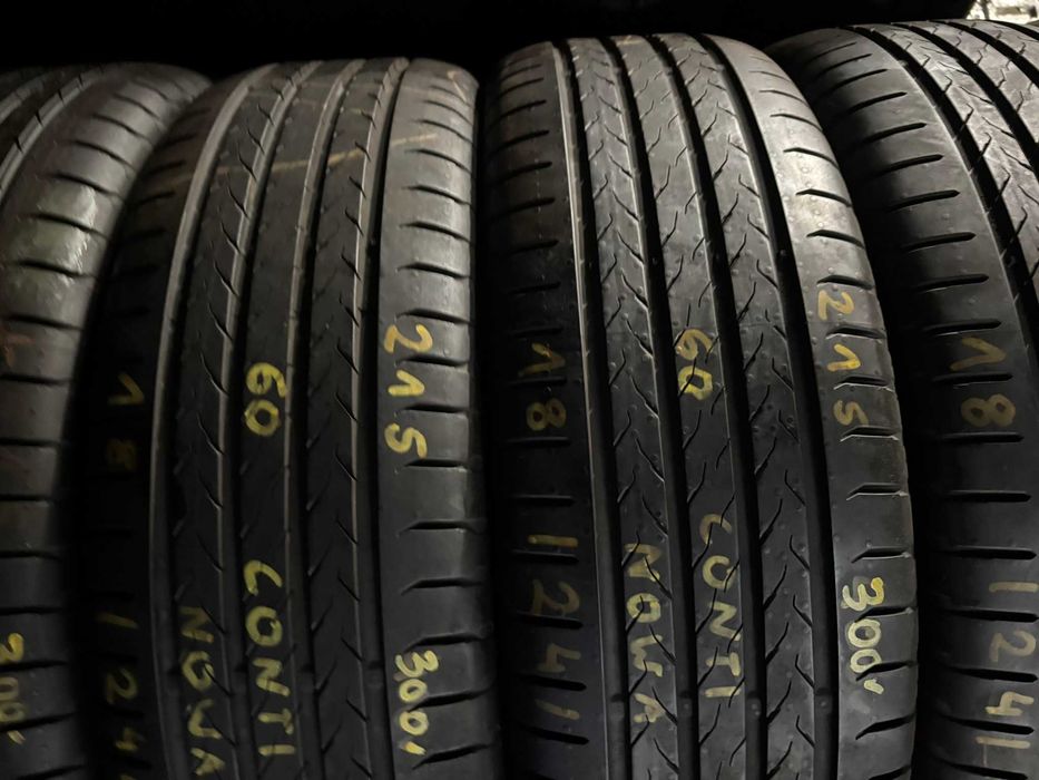 4X OPONY LETNIE 215/60R18 98H Continental EcoContact 6Q 6.9MM 2024R NOWE!