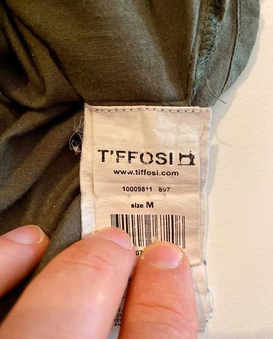 camisa verde Tiffosi