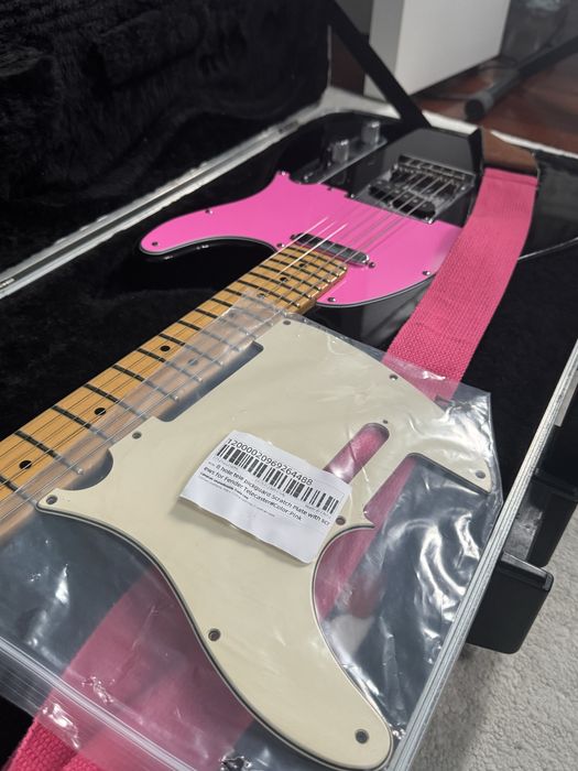 Guitarra Fender televaster  American Standard  MN BK