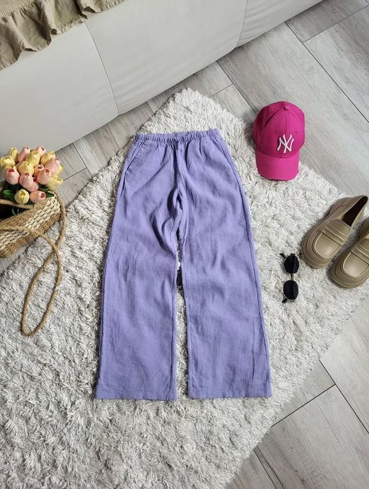 джинси кльош, wide-leg для дівчинки ріст 134