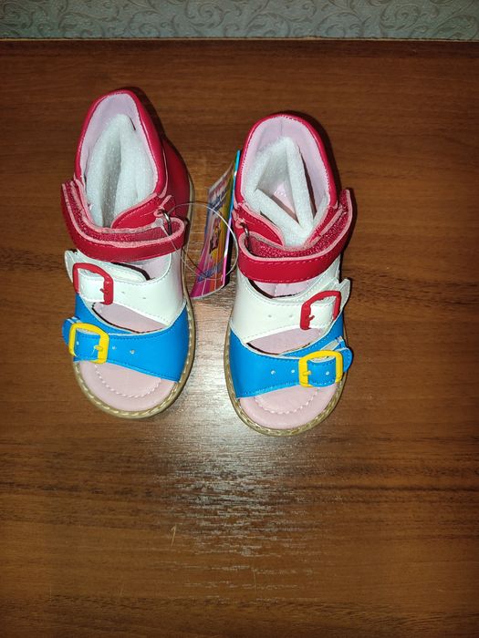 Новые кожаные босоножки Шалунишка Ортопед для девочки и мальчика