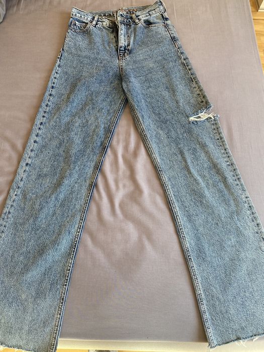 Джинсы женские с высокой посадкой