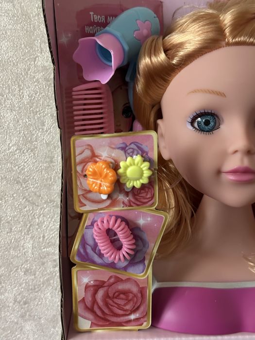 Лялька модель для зачісок . Лялка манекен Маленька кокетка