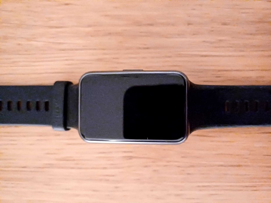 HUAWEI WATCH FIT Graphite Black Silicone Strap