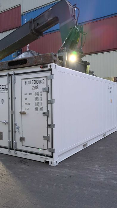 Kontener chłodniczy chłodnia 20'RF 2025 - Gdańsk