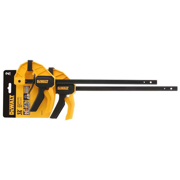 DeWALT DWHT0-83158 Струбцини М тригерні 30 см до 60кг,2шт/глибина 62мм