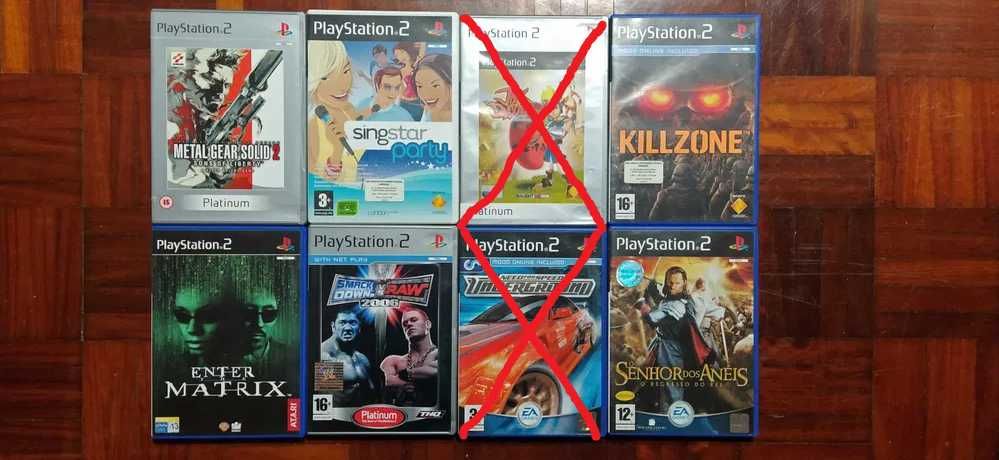 JOGOS PLAYSTATION 2 / PS2 || Vendidos à Unidade