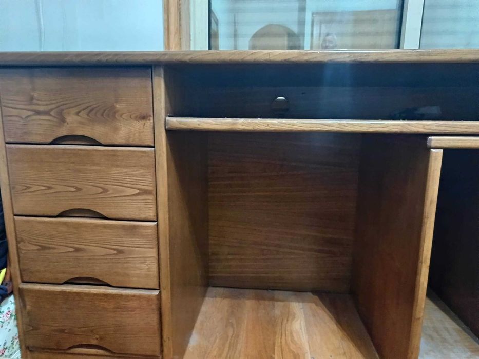 Secretaria madeira pinho grande como nova