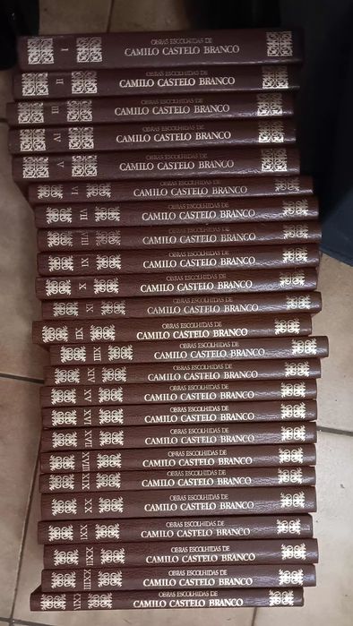 Colecção de livros de Camilo Castelo Branco