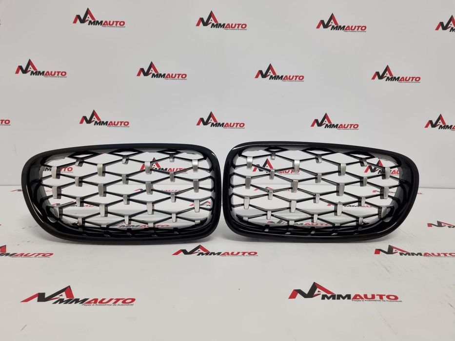 Grelhas Frontais BMW Série 5 F10 F11 Diamond