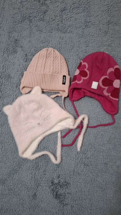 Зимові шапочки 46-48 розмір