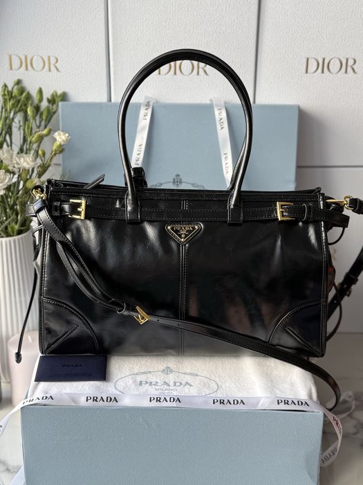 Torebka Prada Black Leather