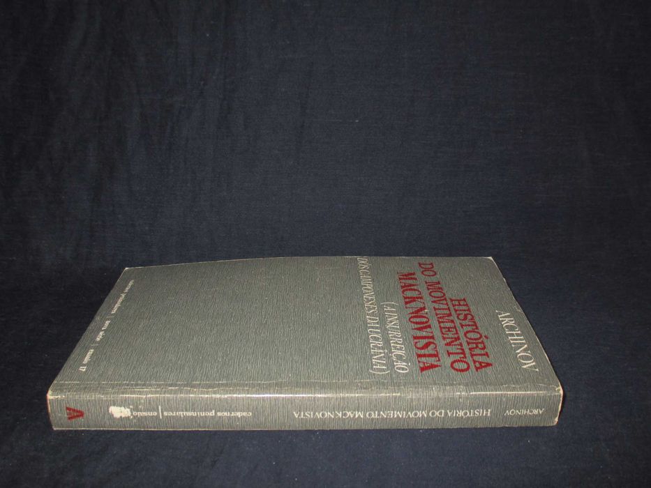 Livro História do Movimento Macknovista A Insurreição dos Camponeses