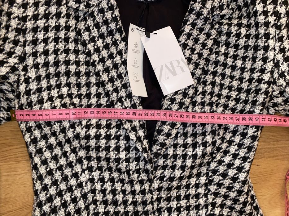 Сукня платье піджак твід zara