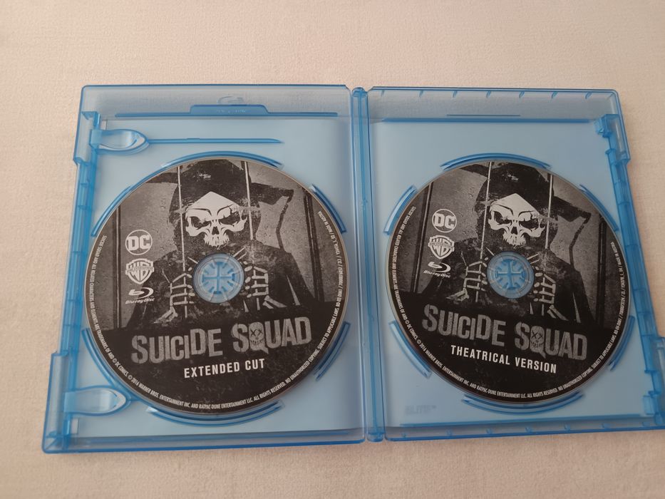 Blu-ray esquadrão suicida
