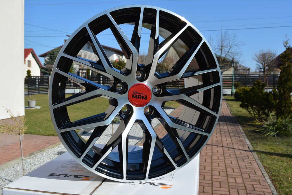 Felgi 18" 5x114,3 8J ET40 MAM RS4 Nowe !! #522