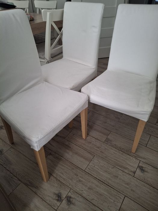 Krzesła białe Ikea 6 szt odbiór osobisty
