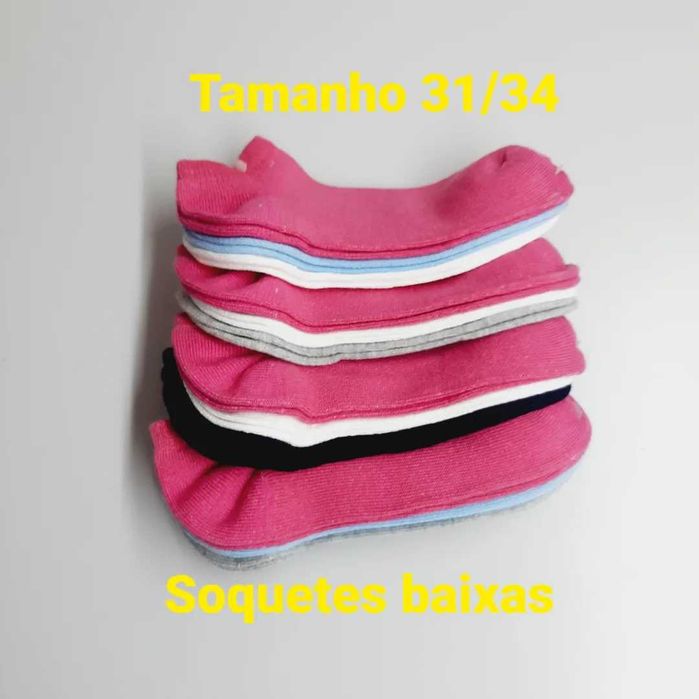 12 pairs of cotton ankle socks, size 31/34, high quality.