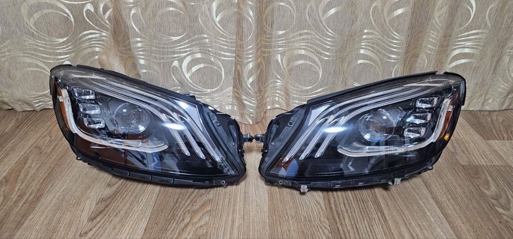 Фары Мерседес w222 Америка