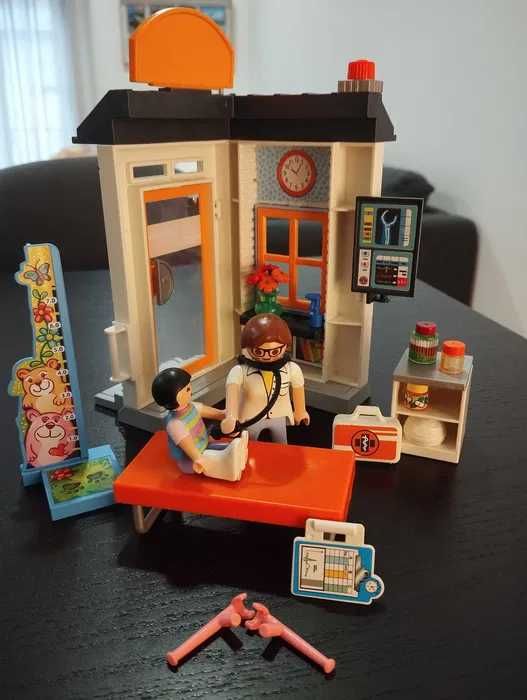 PLAYMOBIL - Várias figuras e cenários + 4 cenários