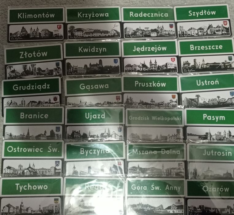 sprzedam magnes turysty na sztuki nowy 12 zł