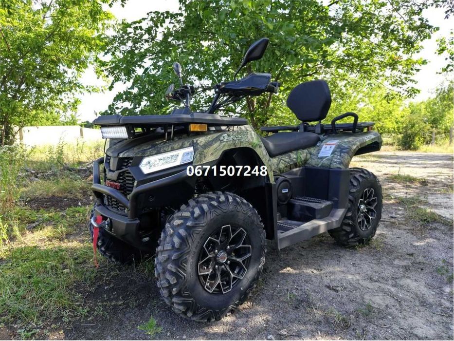 КВАДРОЦИКЛ SokMoto RAPTOR 450L EPS Третья Генерация (Електропідсилювач керма) EFI | 4х4 | Підігрів керма | Захист дна та ричагів Сок Мото доставка