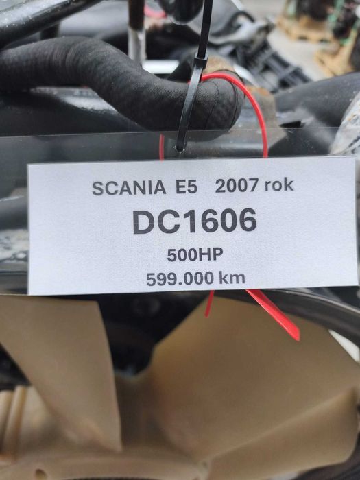 Używany silnik Scania DC1606 sprawny , kompletny 100%