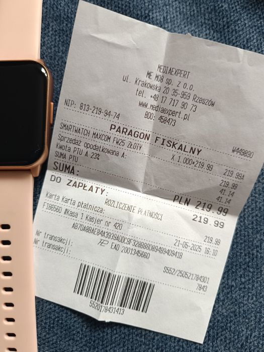 Smartwatch Maxcom nowy