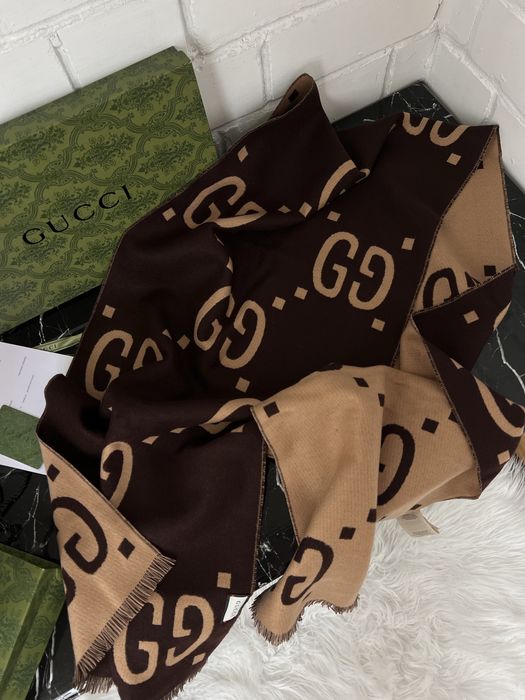 Шарф Gucci двосторонній