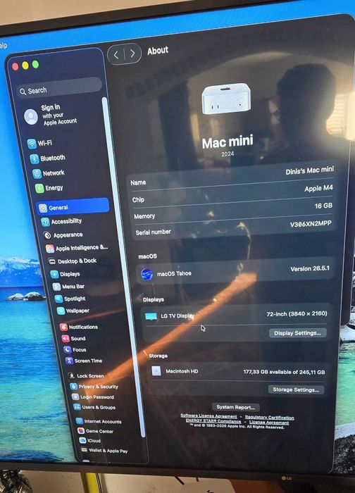 Apple Mac Mini M4 2024