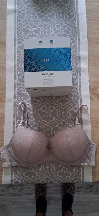 NIPPLEX Defemi LILIANA 85C push up mocca nowy.