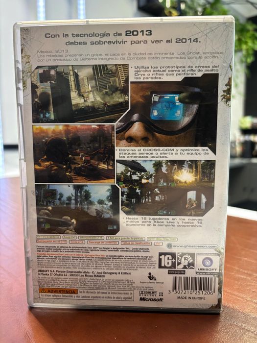 Xbox 360 Ghost Recon Advanced Warfare