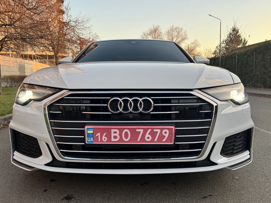 Продаю свіжу Audi A6  S-LINE  європейська версія 
Модель 2020 рік ! Виготовлення 2019-12 місяць Перша регістрації В гарній комплектації практично все є ! Авто як нове , доглянутий та цілий ! За цю машину соромно не буде ! Красивій колір білий перламутр! Технічно все дуже добре , жодних зауважень ! Технологи ний та єкономічний  +- 4 л на 100 км ! Все інше по телефону , загоїться розповім ! Можлива оплата USDT , в обмін ціна 44000$